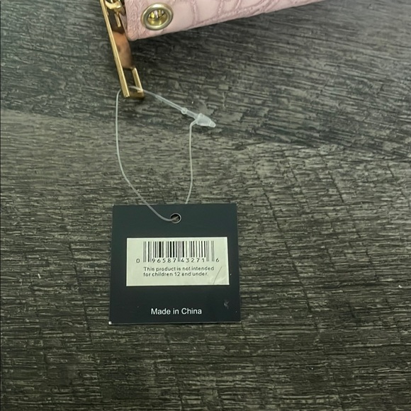 NWT Pink Floral Wallet with Gold Accents - Picture 2 of 7